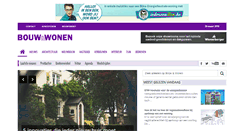 Desktop Screenshot of bouwenwonen.net