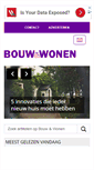 Mobile Screenshot of bouwenwonen.net