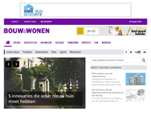 Tablet Screenshot of bouwenwonen.net